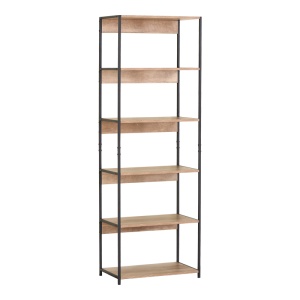 Biblioteca, Kaliano, Negru, 35x59.5x176.5 cm - Img 2