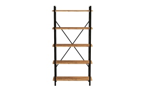 Biblioteca Nero Elit Walnut-Negru - Img 6