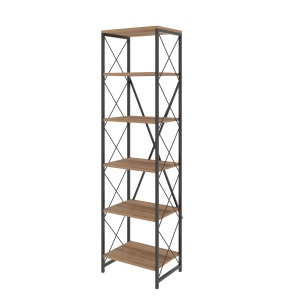 Bibliotecă Suadiye Natural 50x180x30 cm - Img 6