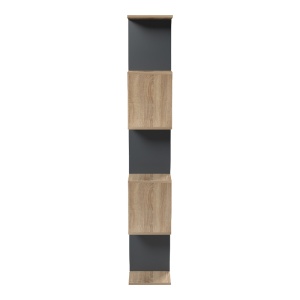 Biblioteca, Tetri, Antracit, 25.4x121.8x158.8 cm - Img 6