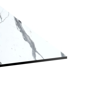 Blat de masa Melody, Pako World, Marmura Alba, 12mm, 69x120 cm - Img 3