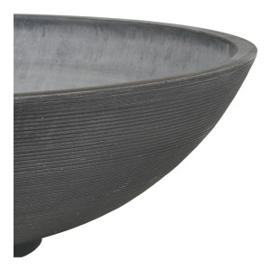 Bol decorativ Fleuriste, Gri, 60x60x16.5 cm