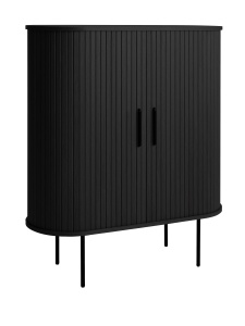 Cabinet NOLA, Negru, 40x118x100 cm - Img 3
