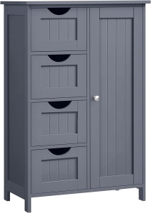 Cabinet, Vasagle, Gri, 55x30x81 cm - Img 3