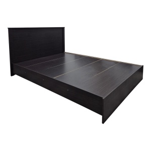 Cadru de pat, Athos, Wenge, 150x206.5x96 cm - Img 3
