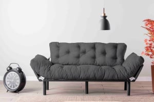 Canapea 3 locuri extensibila Nitta Gri - Img 2