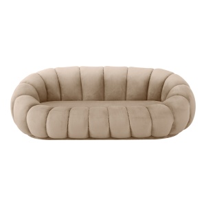 Canapea Embrace Camel 180x105x65 cm - Img 3