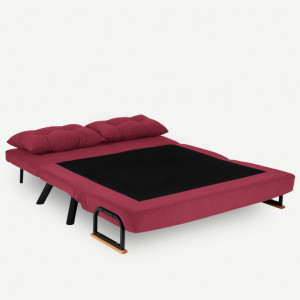 Canapea Extensibila, 2 Locuri Sando 2 Maroon - Img 4