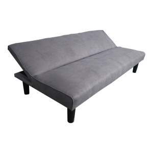 Canapea extensibila Kedran, Gri inchis, 75.5x166x70 cm - Img 4