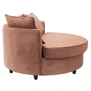 Canapea Round Rozaliu 123x120x85 cm - Img 4
