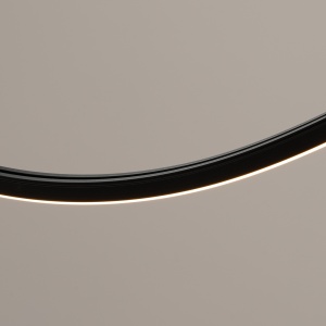Candelabru LED Alvar 1 Negru 3000K 70x12x230 cm - Img 5