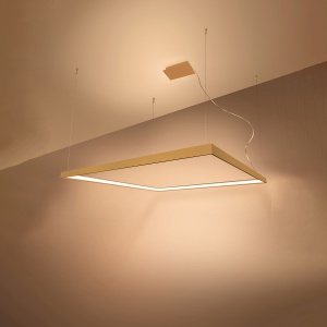 Candelabru LED Nelya Auriu 3000K 110x110x150 cm - Img 4