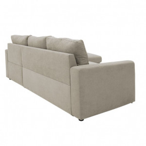 Coltar canapea extensibila colt stanga Belle bej 236x164x88cm - Img 9