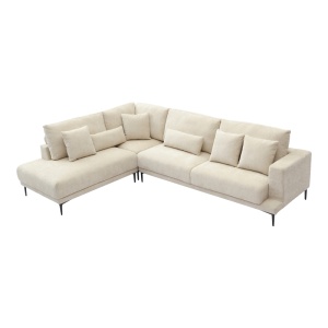 Coltar dreapta Maliva, Bej, 280x210x100 cm - Img 3
