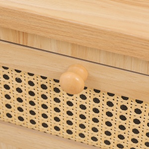 Comoda cu sertare, Scandy, Pako, Natural 34.5x26x78.5 cm - Img 7