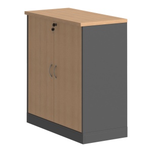 Comoda joasa Fesialo, Antracit, 80x41x80 cm - Img 5