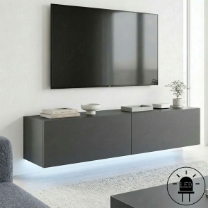 Comoda, Rival, Antracit, 35x120x30 cm