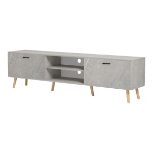 Comoda TV, Gorna, Pako, Bej 180x35x48.6 cm - Img 5