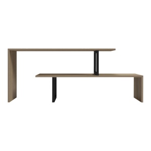 Comoda TV Lillant Pako World Sonoma 160x30x45 cm - Img 3