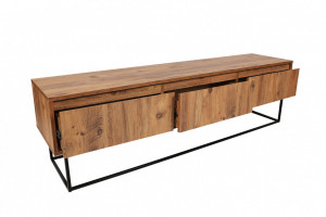 Comoda TV Lupin Walnut-Negru - Img 2