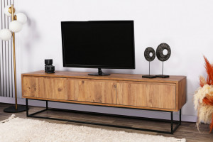 Comoda TV Lupin Walnut-Negru - Img 12