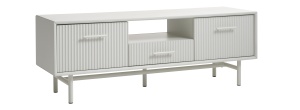 Comoda TV PALMA, Gri deschis, 45x50x140 cm
