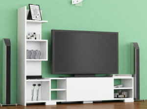 Comoda TV Pera - Alb - Img 4