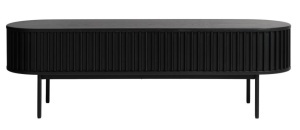Comoda TV SIENA, Negru, 45x48x160 cm