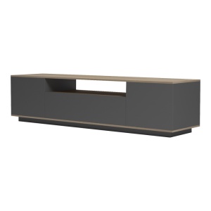 Comoda TV Winey Antracit 180x44.5x44.5 cm - Img 5