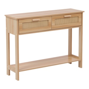 Consola, Alenda, Pako, Natural 100x30x76 cm - Img 3