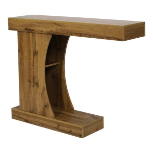 Consola Devo, Stejar, 120x30x90 cm - Img 4