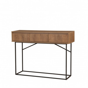 Consola Mia Walnut-Negru - Img 2