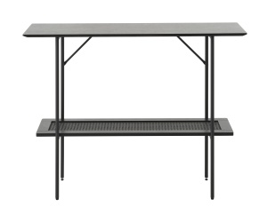 Consola PENSACOLA, Negru, 37x75x100 cm - Img 2