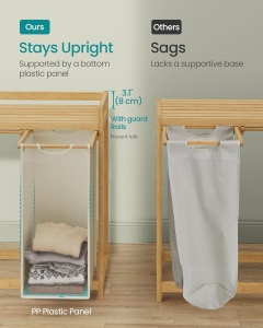 Cos de rufe Crem Songmics 97.9x33x78 cm - Img 6