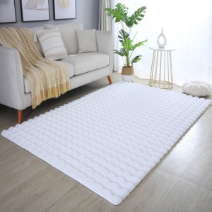 Covor Ambiance V1 Alb 80 x 250cm - Img 3
