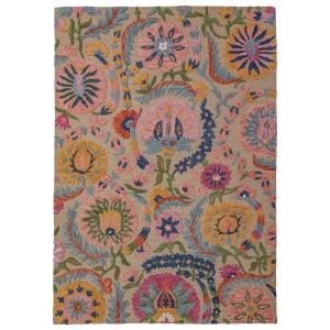 Covor Amira Floral Wool Multicolor 200x300 cm - Img 2