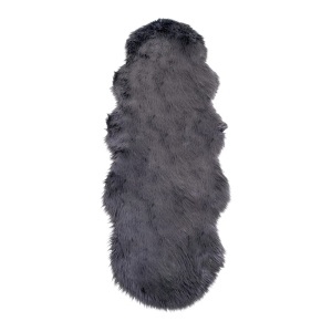 Covor Artificial blana de miel, Gri, 180x60x6.5 cm - Img 2