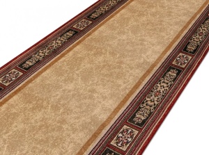 Covor biserica Traversa, Lotos, Rosu, 100x2200 cm, Delta Lotos 518 - Img 4