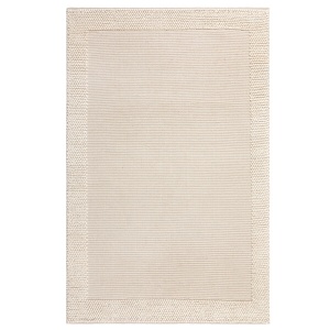 Covor Bobble Wool Border Negru 200X290 cm, Flair Rugs - Img 2
