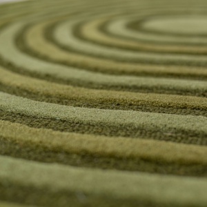 Covor Conway Retro Shaped Verde masliniu 200x290 cm, Flair Rugs - Img 5