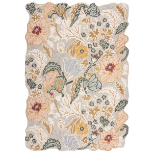 Covor Daphne Shaped Floral Roz 200x290 cm, Flair Rugs - Img 5