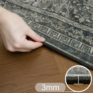 Covor Dreptunghiular INKA V8 Verde 280x370 cm - Img 5