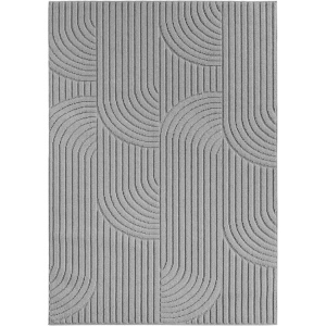 Covor Helix Argintiu boho 280x370 cm