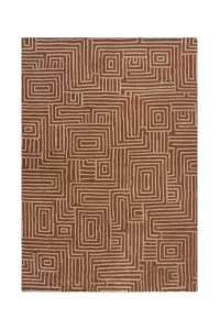 Covor Kylo Circular Knit Teracota 200x300 cm, Flair Rugs - Img 2