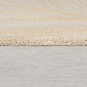 Covor Lino Leaf Natural 160X160 cm, rotund, Flair Rugs - Img 5