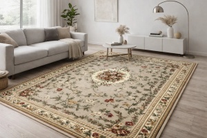 Covor, Lotos, Crem, 150x230 cm, Delta 1525 110