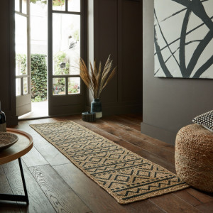 Covor Luis Natural/Negru 200X290 cm, Flair Rugs - Img 3