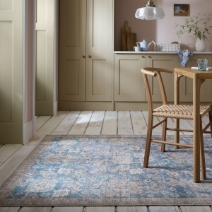 Covor Orelia Global Albastru 152x230 cm, Flair Rugs