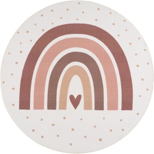 Covor rotund Coco V2 Crem 200x200 cm - Img 6