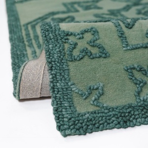 Covor Sable Vintage Wool Albastru 140x200 cm - Img 2